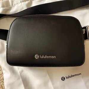 Lululemon athletica Black Belt Bag Minimalist Design